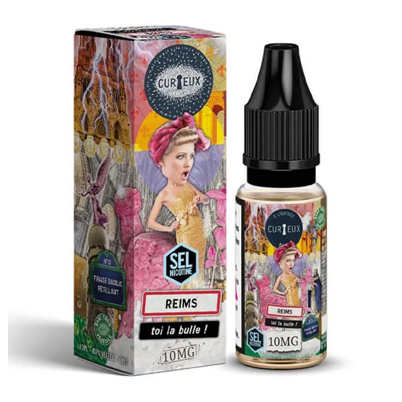 e-liquid Reims-Toi la Bulle nicotine salt 10 ml Hexagone - Curieux cheap