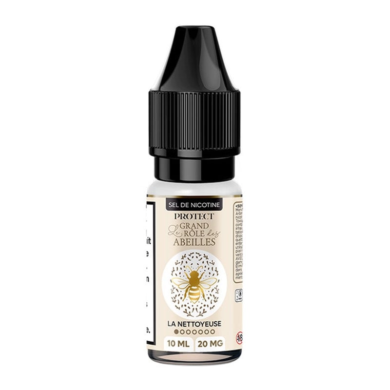 e-liquide La Nettoyeuse 10 ml Sel de nicotine Le Grand Rôle des Abeilles - Protect pas cher