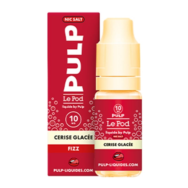 E-liquide Cerise Glacée 10 ml - Le Pod Liquide Fizz - Pulp pas cher | Le Vapoteur Discount