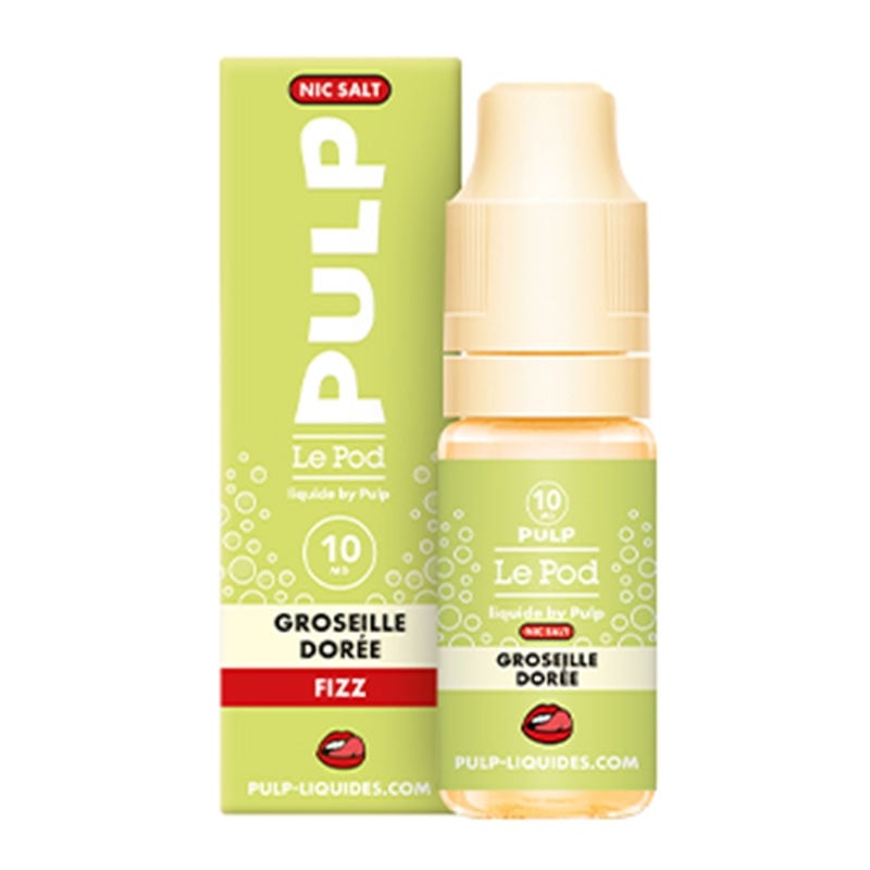 E-liquide Groseille Dorée 10 ml - Le Pod Liquide Fizz - Pulp pas cher | Le Vapoteur Discount