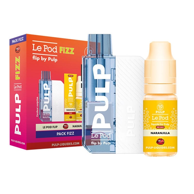 E-liquid Pack Naranjilla Le Pod Liquide Fizz + Pod Flip Pulp - Pulp cheap