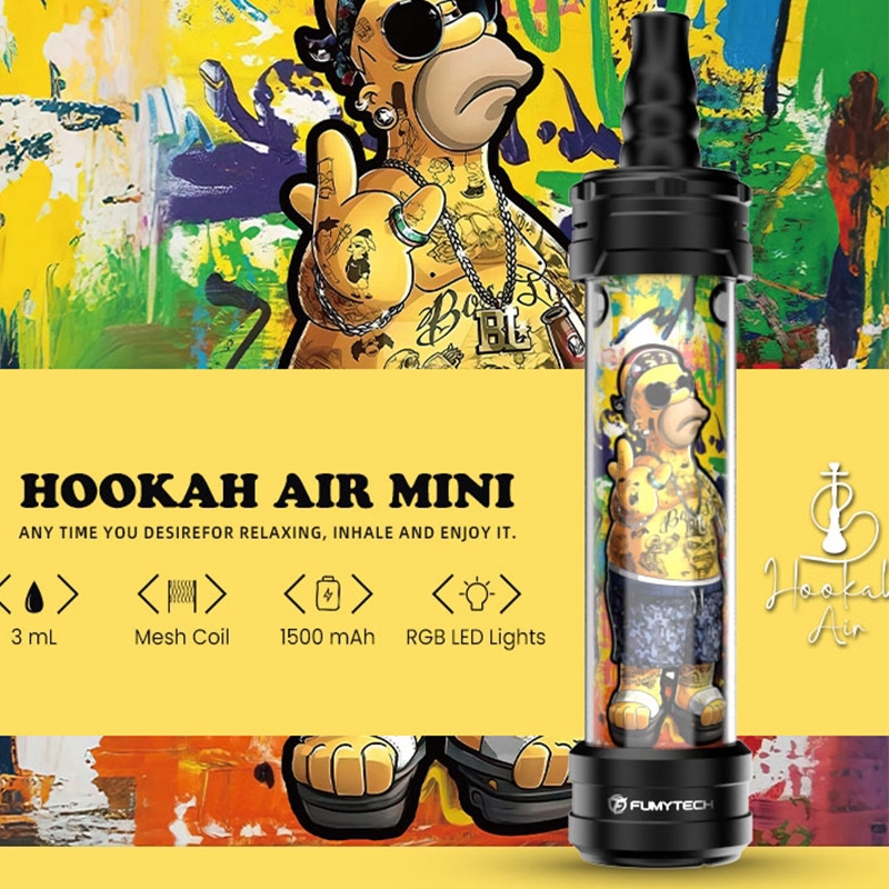 Cigarettes Electroniques Kit Hookah Air Mini édition Homer - Fumytech pas cher