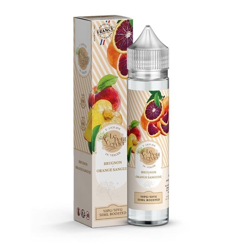 e-liquide Brugnon Orange Sanguine 50 ml - Le Petit Verger pas cher