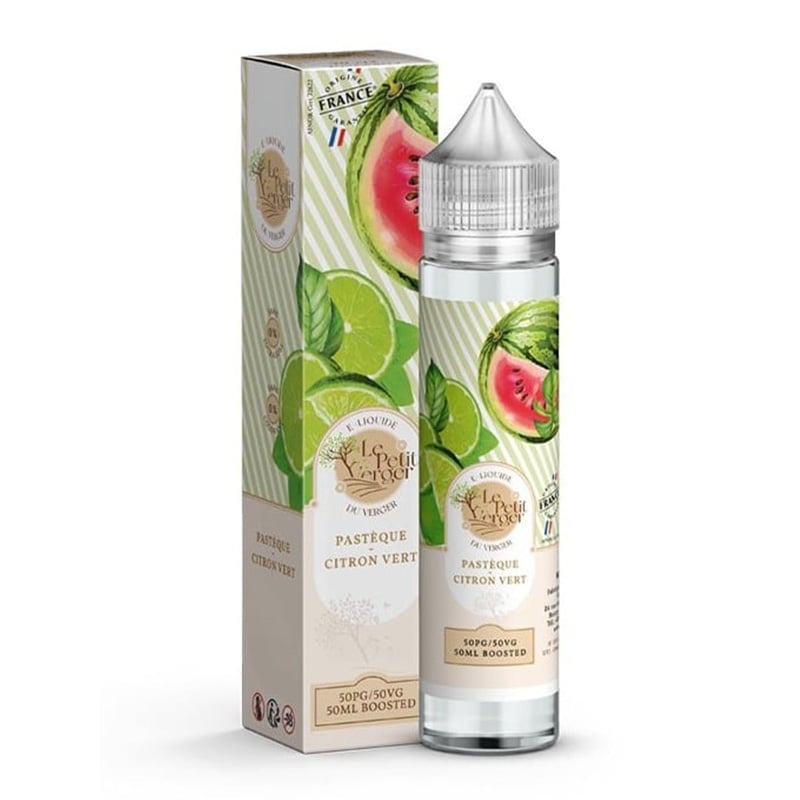 e-liquide Pastèque Citron Vert 50 ml - Le Petit Verger pas cher