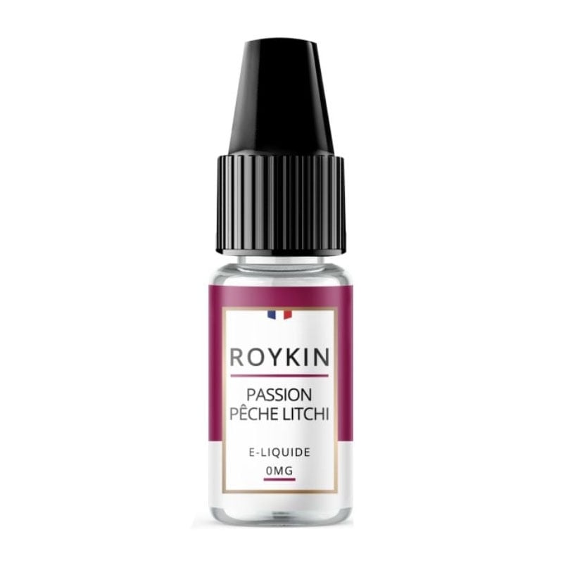 e-liquide Passion Pêche Litchi 10 ml - Roykin pas cher