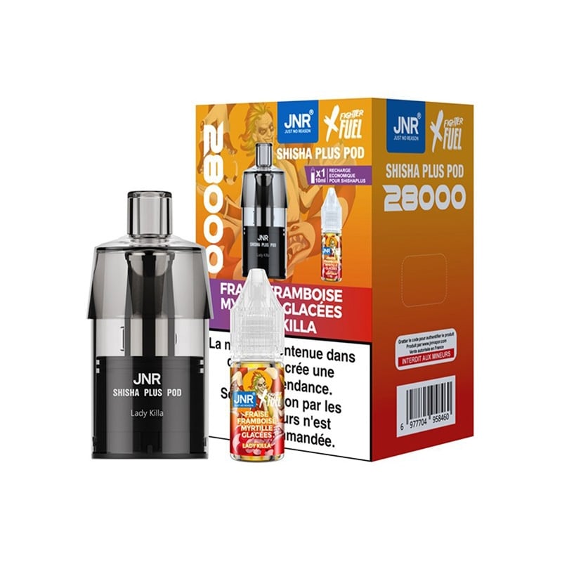 Pod Cartridge Shisha Plus 28K Snake Eye 12 ml - JNR x Fighter Fuel cheap