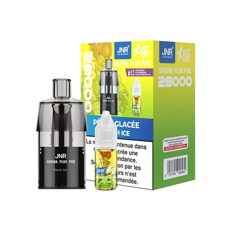 Cartouche Pod Shisha Plus Yellow Ushiro 12 ml - JNR x Fighter Fuel pas cher