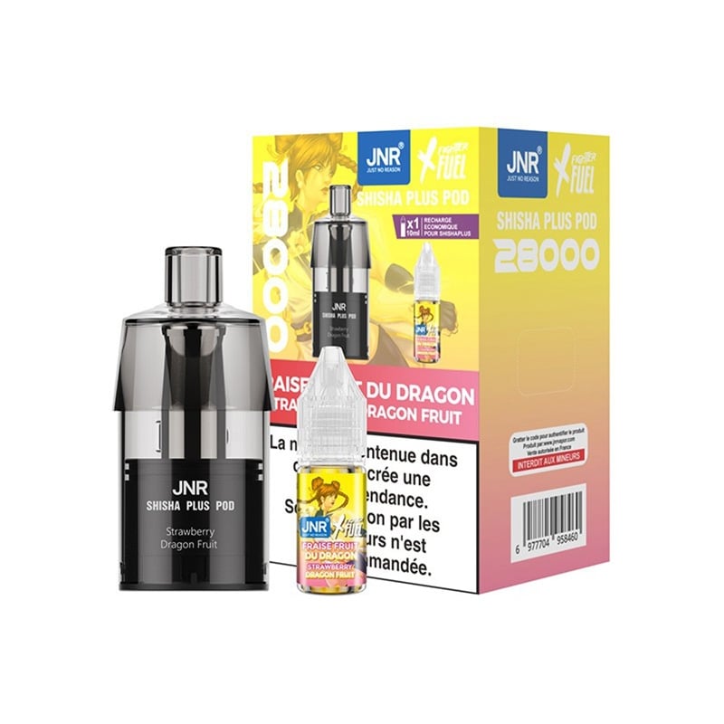 Cartouche Pod Shisha Plus Gold Mawashi 12 ml - JNR x Fighter Fuel pas cher