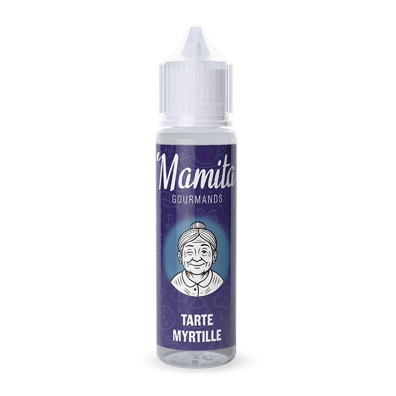 e-liquide Tarte Myrtille 50 ml - Mamita pas cher