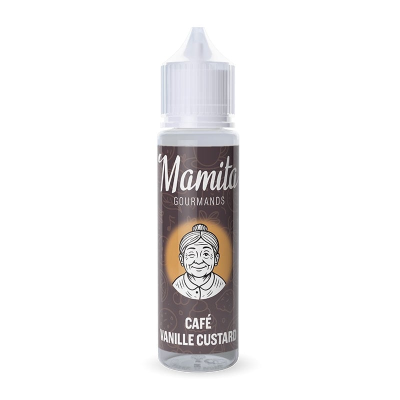 e-liquide Café Vanille Custard 50 ml - Mamita pas cher