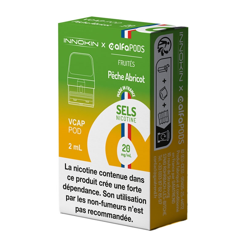 Capsule Alfapods VCAP Peach Apricot - Alfaliquid x Innokin cheap