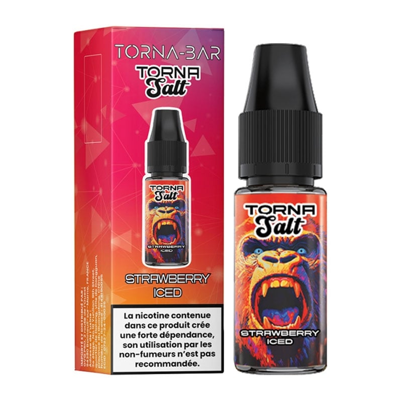 Eliquide Torna Salt Strawberry Iced 20 mg 10 ml - Torna-Bar pas cher | Le Vapoteur Discount