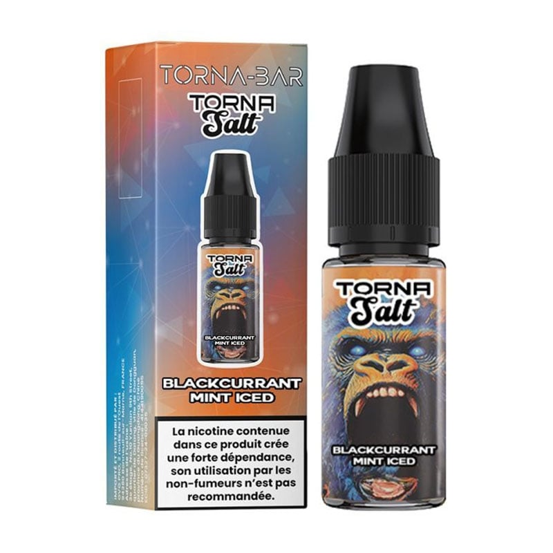 Eliquide Torna Salt Blackcurrant Mint Iced 20 mg 10 ml - Torna-Bar pas cher | Le Vapoteur Discount