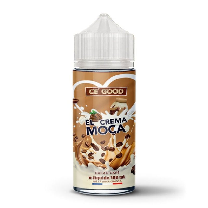 Eliquide El Crema Moca 100 ml CE'Good pas cher | Le Vapoteur Discount