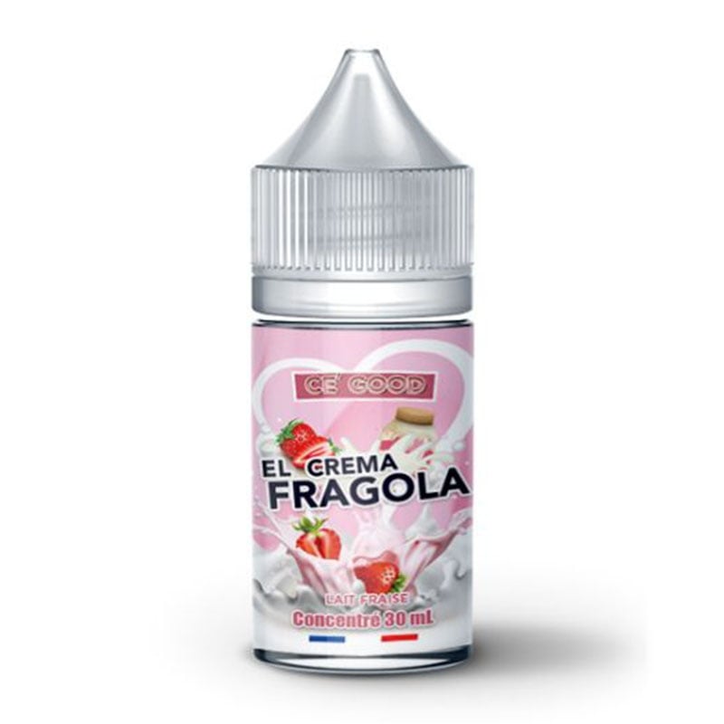Concentré El Crema Fragola 30 ml - CE'Good pas cher | Le Vapoteur Discount