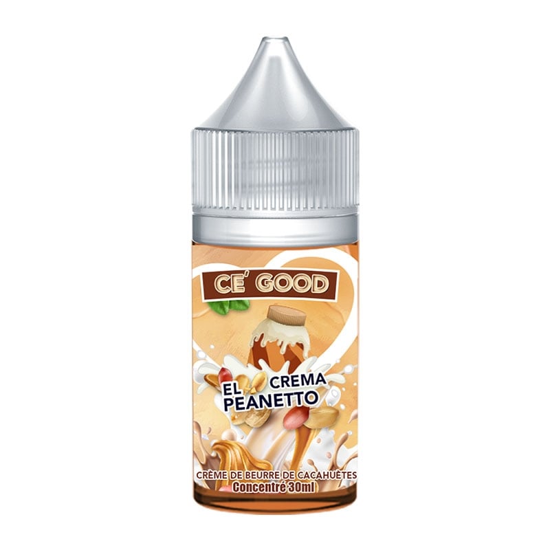 Concentré El Crema Peanetto 30 ml - CE'Good pas cher | Le Vapoteur Discount