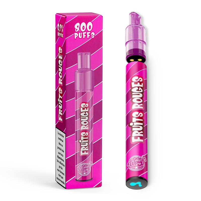 e-liquide Wpuff 2.0 1 Batterie + 1 Pod saveur Fruits Rouges - Liquideo pas cher