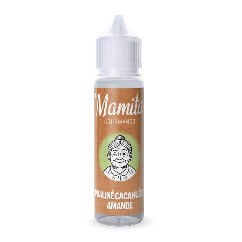 e-liquide Praliné Cacahuète Amande 50 ml - Mamita pas cher