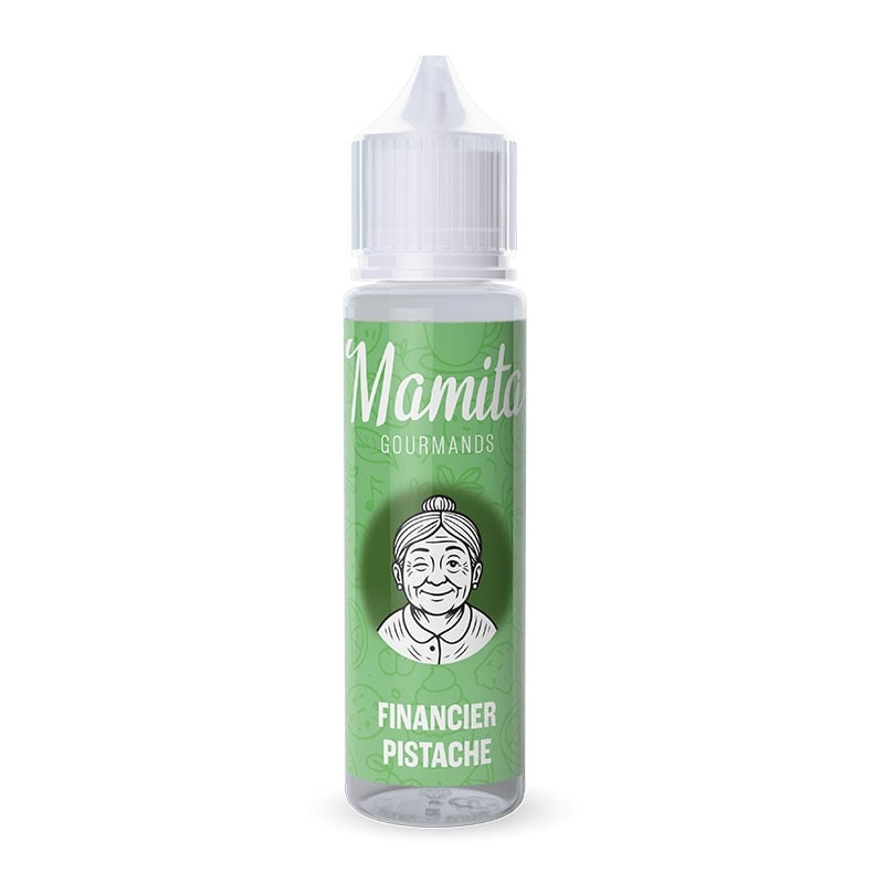 e-liquide Financier Pistache 50 ml - Mamita pas cher
