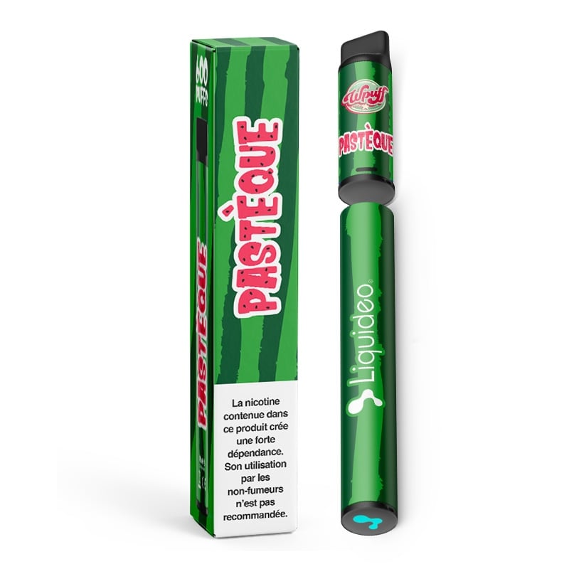 Wpuff 600 1 Batterie + 1 Pod saveur Pastèque - Liquideo pas cher