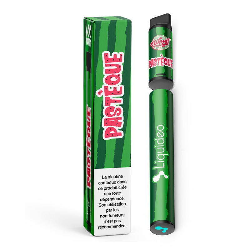 e-liquid Wpuff 600 1 Battery + 1 Pod Watermelon - Liquideo cheap