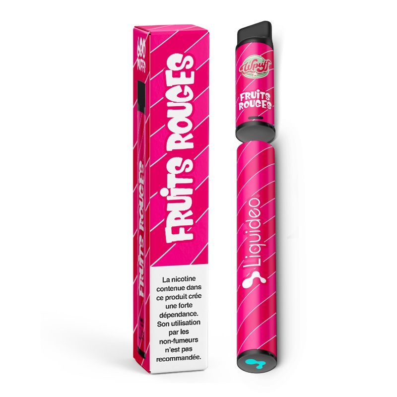 e-liquid Wpuff 600 1 Battery + 1 Pod Red Fruits - Liquideo cheap