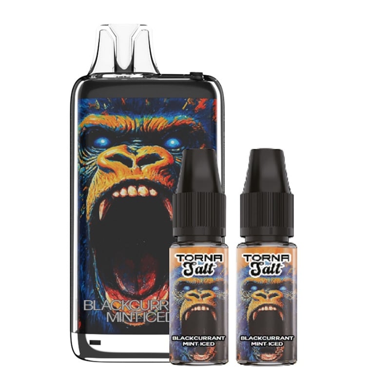 Puff Torna Max 30K Torna-Bar Blackcurrant Mint Iced | Le Vapoteur Discount