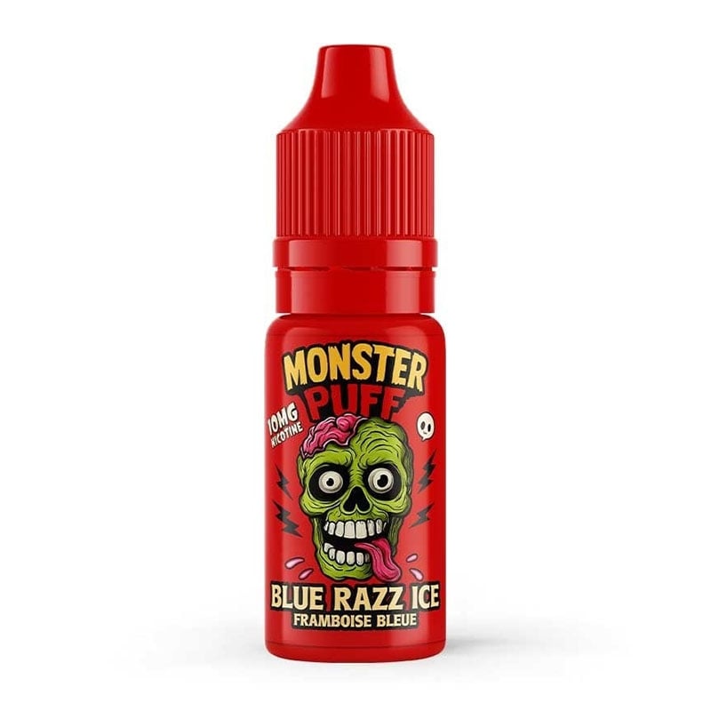 E-liquide Blue Razz Ice 10 ml - Monster Puff pas cher | Le Vapoteur Discount