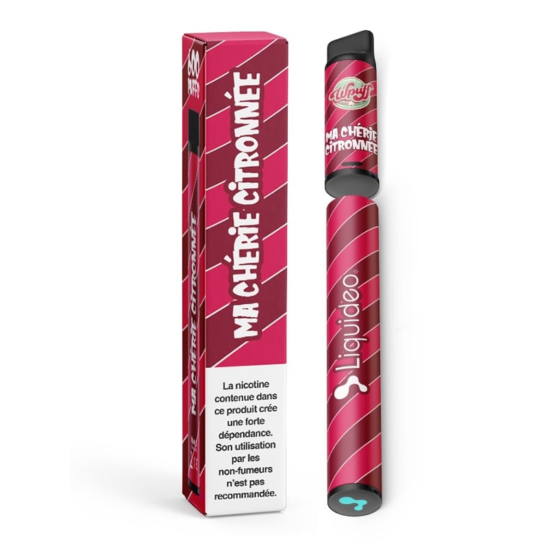 e-liquide Wpuff 600 1 Batterie + 1 Pod saveur Ma Chérie Citronnée - Liquideo pas cher