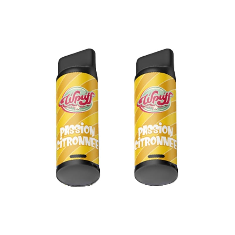 Wpuff 1800 2 Pods saveur Passion Citronnée - Liquideo pas cher