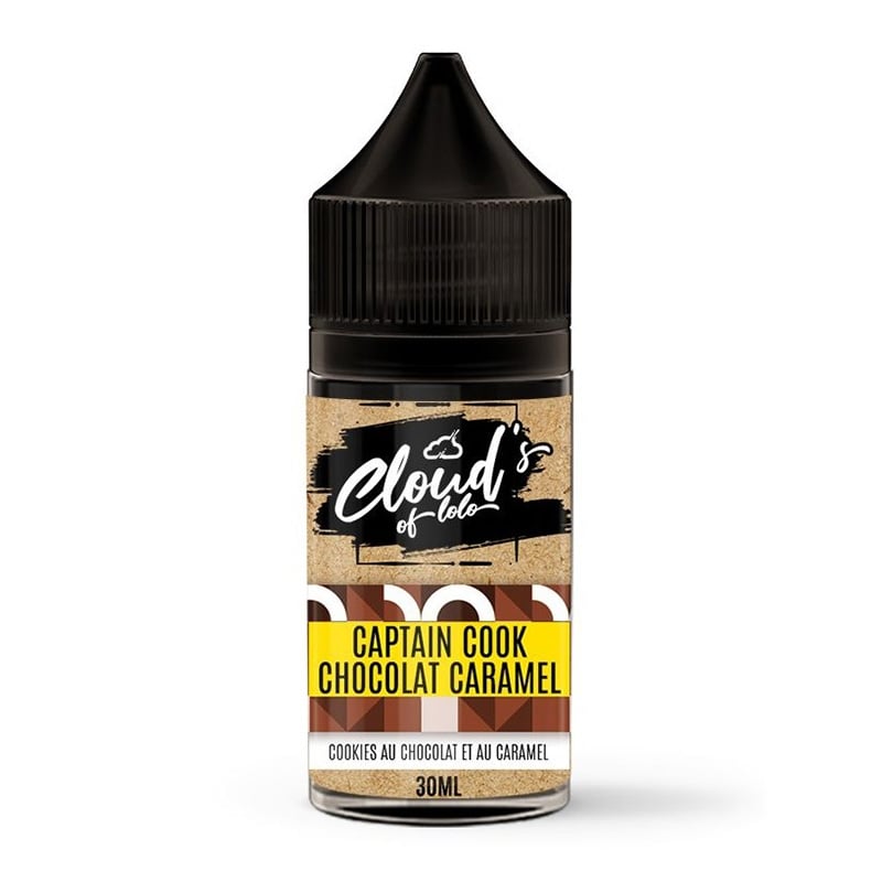 Concentré Captain Cook Chocolat Caramel 30 ml - Cloud's Of Lolo pas cher