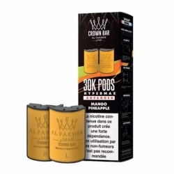 Cartouches HyperMax Advanced 30K Mango Pineapple 10 ml - Al Fakher pas cher