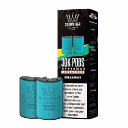 HyperMax Advanced 30K Spearmint Cartridges 10 ml - Al Fakher cheap