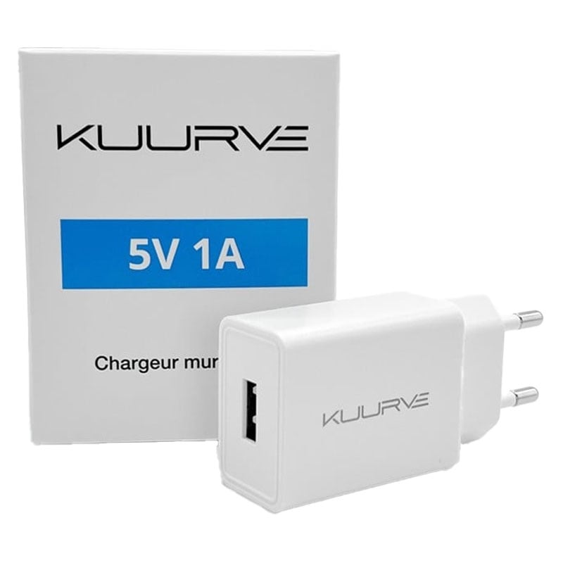 e-liquide Adaptateur chargeur secteur USB - Kuurve pas cher