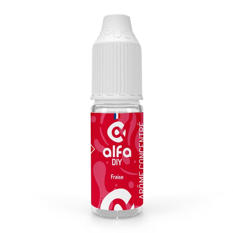 Arôme Fraise 10 ml - AlfaDIY pas cher