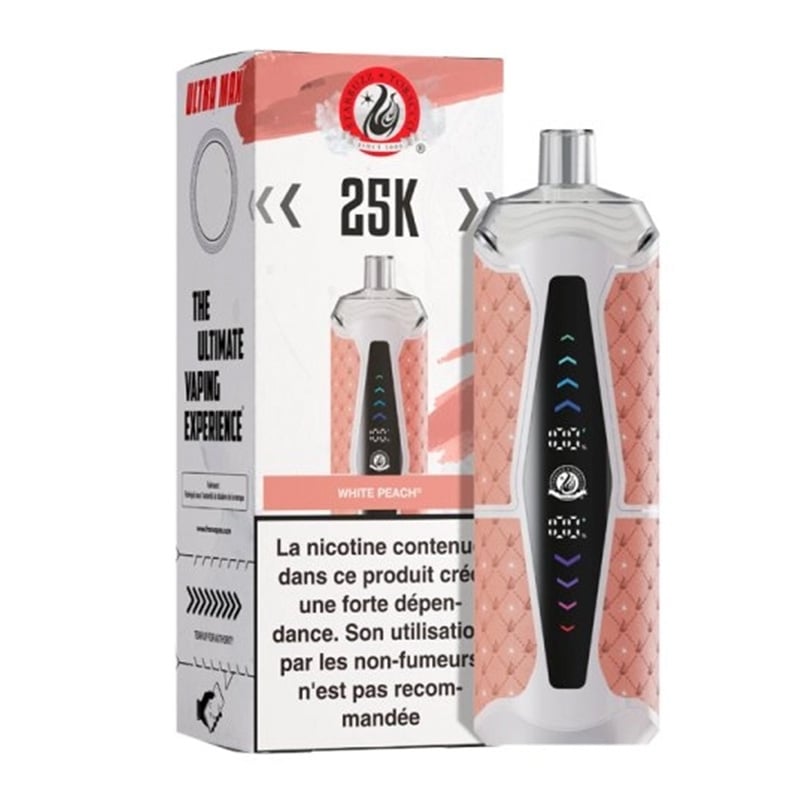 Puff Starbuzz Ultra Max 25K White Peach | Le Vapoteur Discount
