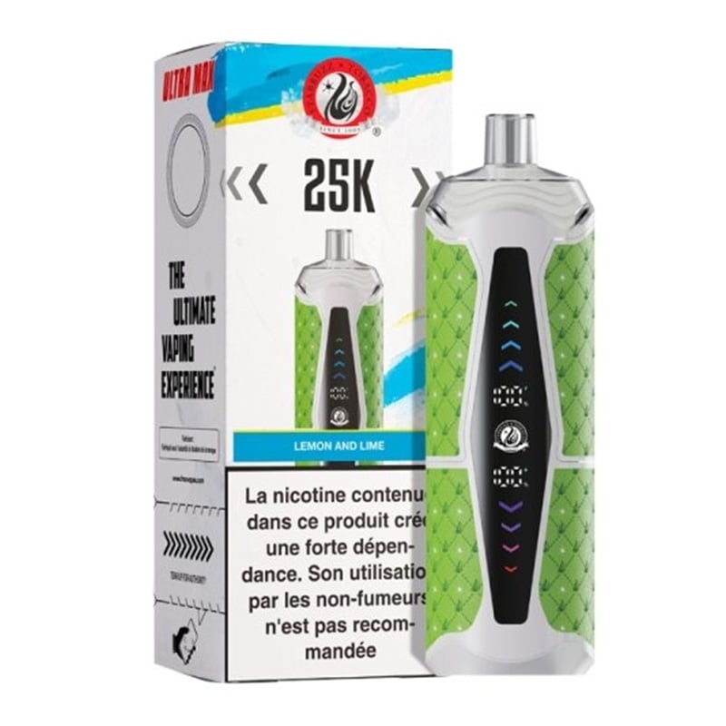 Puff Starbuzz Ultra Max 25K Lemon & Lime | Le Vapoteur Discount