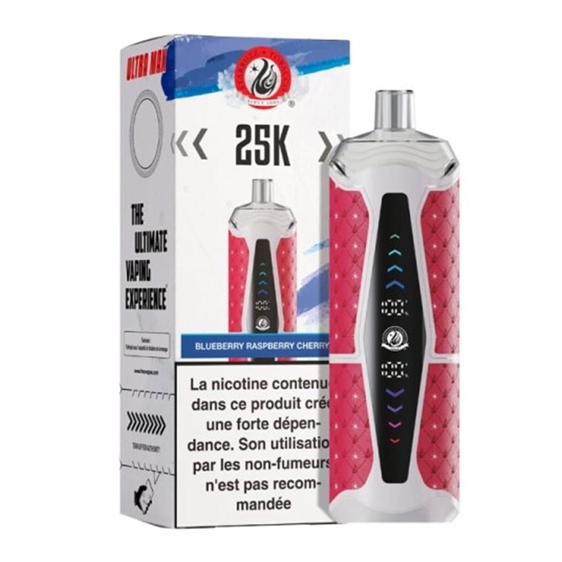 Puff Starbuzz Ultra Max 25K Blueberry Raspberry Cherry | Le Vapoteur Discount