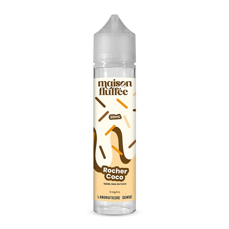 E-liquide Rocher Coco 30 ml - Maison Fluffée pas cher | Le Vapoteur Discount