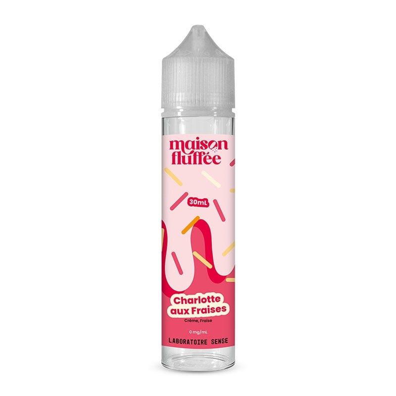 E-liquide Charlotte aux Fraises 30 ml - Maison Fluffée pas cher | Le Vapoteur Discount