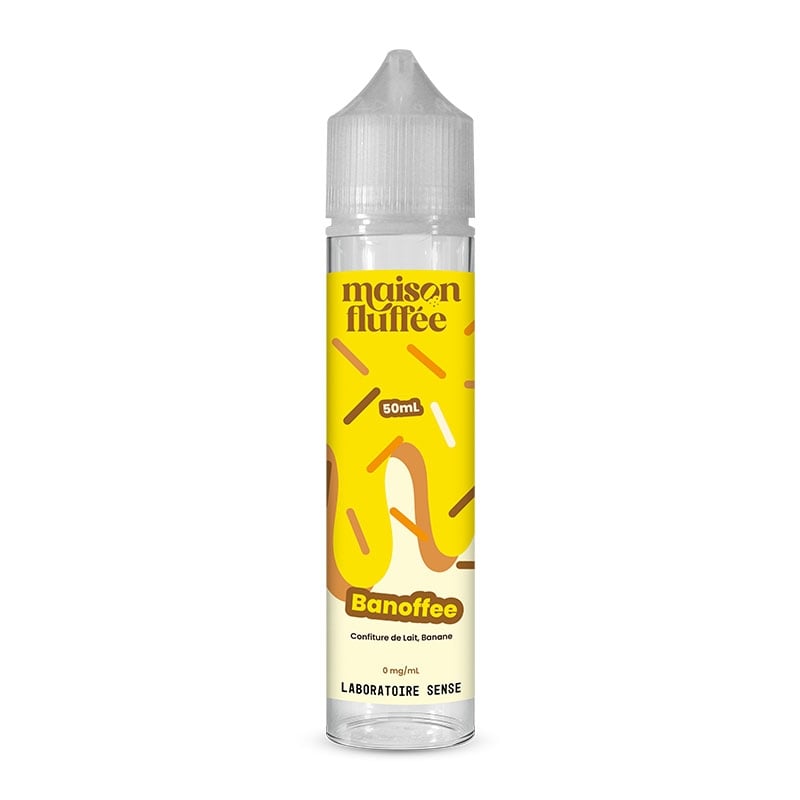 E-liquide Banoffee 50 ml - Maison Fluffée pas cher | Le Vapoteur Discount