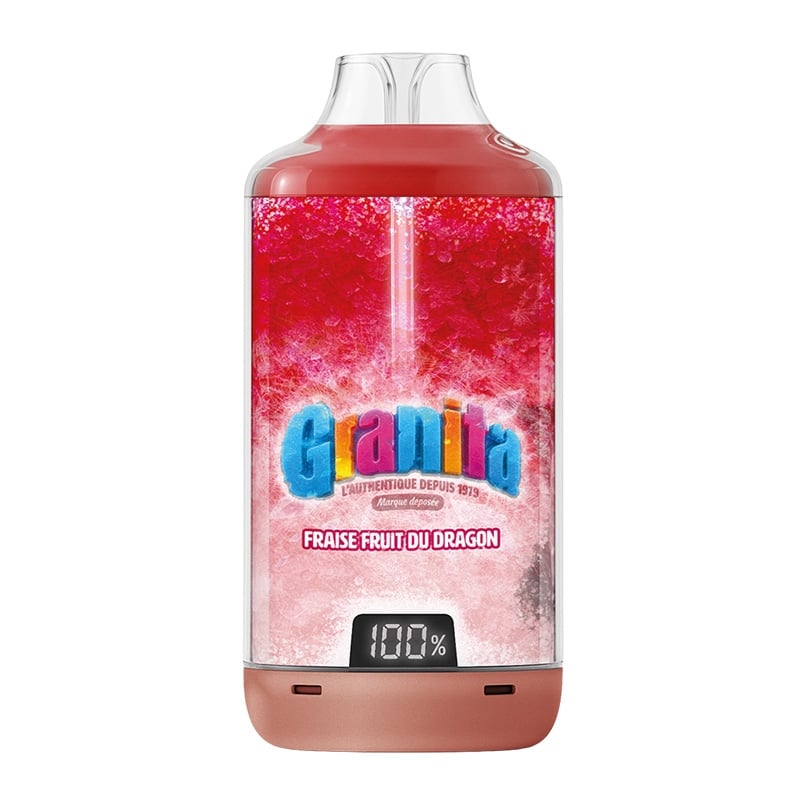 Puff Granita 30K Strawberry Dragon Fruit - Alfaliquid