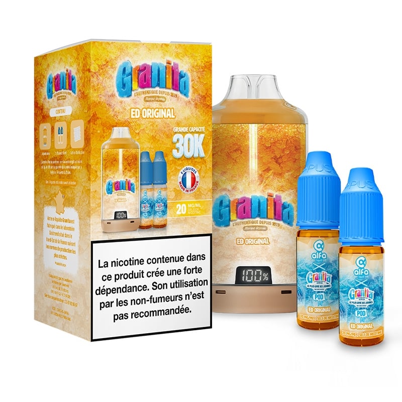 Puff Granita 30K ED Original pas chère | Le Vapoteur Discount