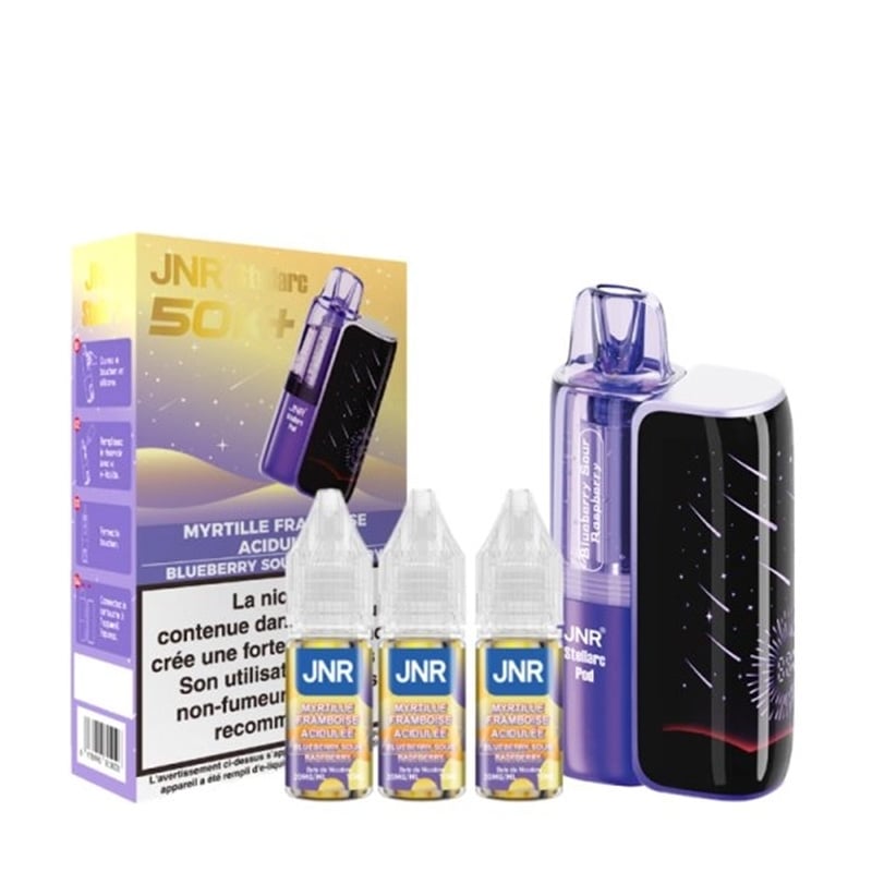 Puff JNR Stellarc 50K Myrtille Framboise  Le Vapoteur Discount