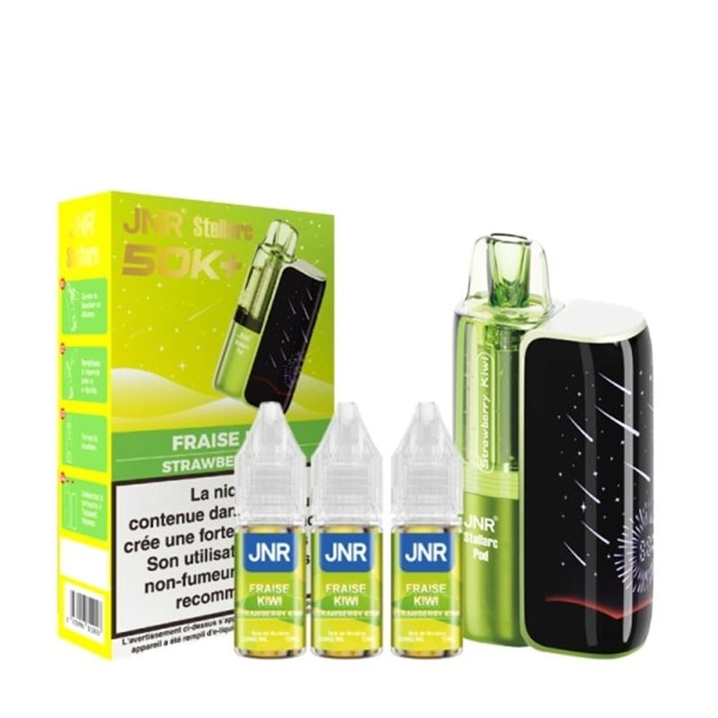 Puff JNR Stellarc 50K Fraise Kiwi | Le Vapoteur Discount