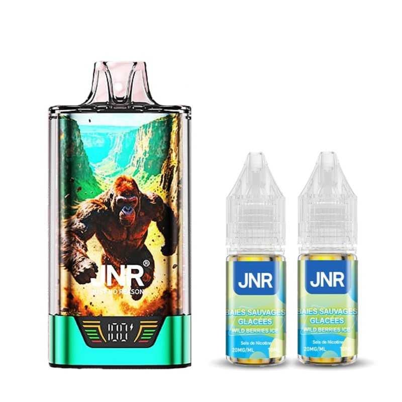 Puff JNR Gorilla X 43K Wild Berries Ice| Le Vapoteur Discount