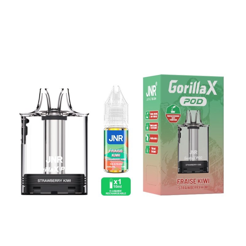 Cartouche JNR Gorilla X 43K Strawberry Kiwi - JNR pas cher