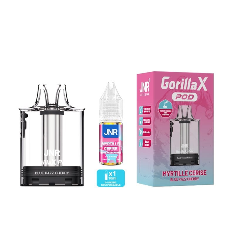 Cartouche JNR Gorilla X 43K Blue Razz Cherry - JNR pas cher