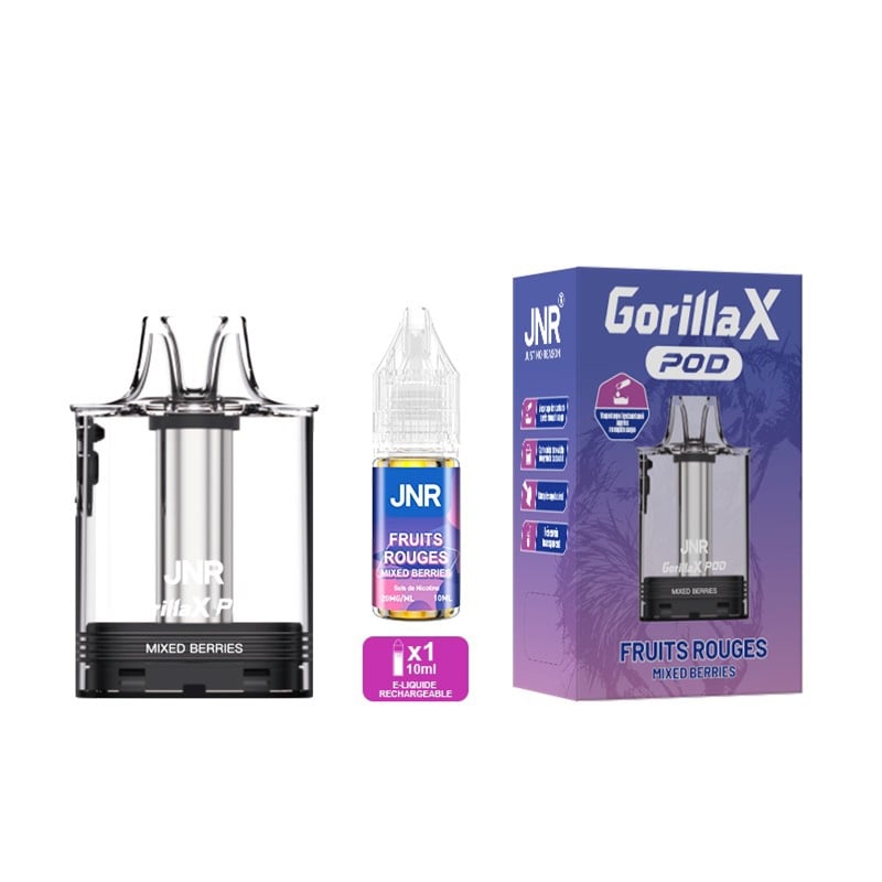 Cartouche JNR Gorilla X 43K Mixed Berries - JNR pas cher