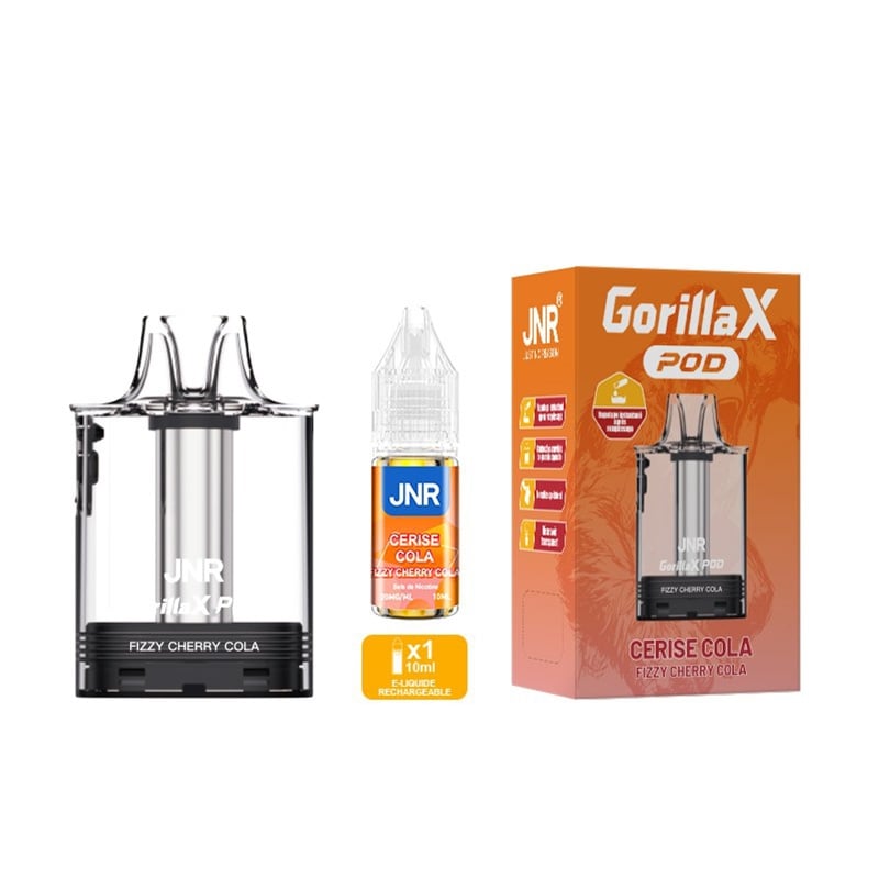 Cartouche JNR Gorilla X 43K Fizzy Cherry Cola - JNR pas cher